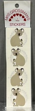 Rare Vintage Stickers NIP Mrs. Grossman’s Koala Zoo Outback Adventure Australia