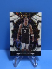 2022-23 Select Basketball Keldon Johnson Concourse White Disco /75 Spurs
