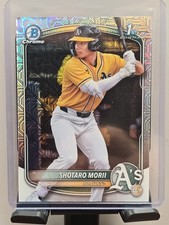2025 Bowman Chrome Mega Shotaro Morii Mojo Refractor Athletics #BCP-170