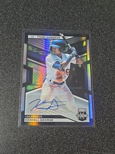 2023 Elite Extra Kendall George 84/200   Auto #68 Dodgers Prime Numbers A
