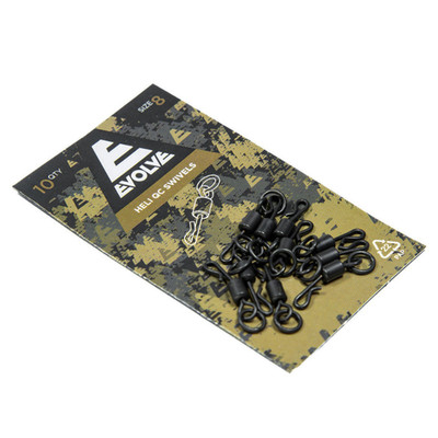 Evolve Tackle Heli QC Swivel   Ideal for Helicopter Rigs, Quick Change