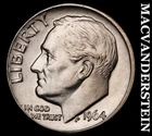 1964-D Silver Roosevelt Dime - Choice Gem Brilliant Unc  Lustrous  #i5016