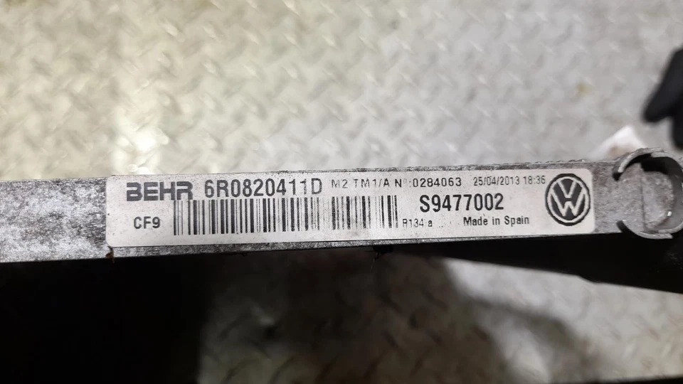 VOLKSWAGEN POLO A/C CONDENSER 6R, NON GTi, 05/10-09/17 - image 3 of 4