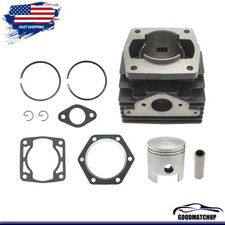 Fit For Ezgo 76-88 2 Cycle 244cc Ec25-2pg Engine Cylinder Piston Rebuild Kit