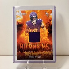 2025 Panini Absolute Jordan Addison Burners #ABU-JAD Vikings NFL Football