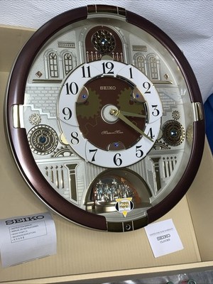 Seiko QXM377BR Melodies Motion Wall Clock for sale online | eBay