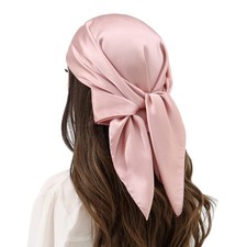 275 Womens Head Hair Scarf, Like Satin Silk, Sleeping, Hair Wrapping, Night
