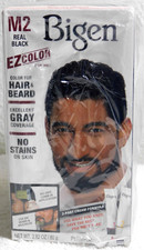 3 Pk Bigen Ez Color For Men Hair  Beard M2 Real Black Hair Dye Kit 1 dented box