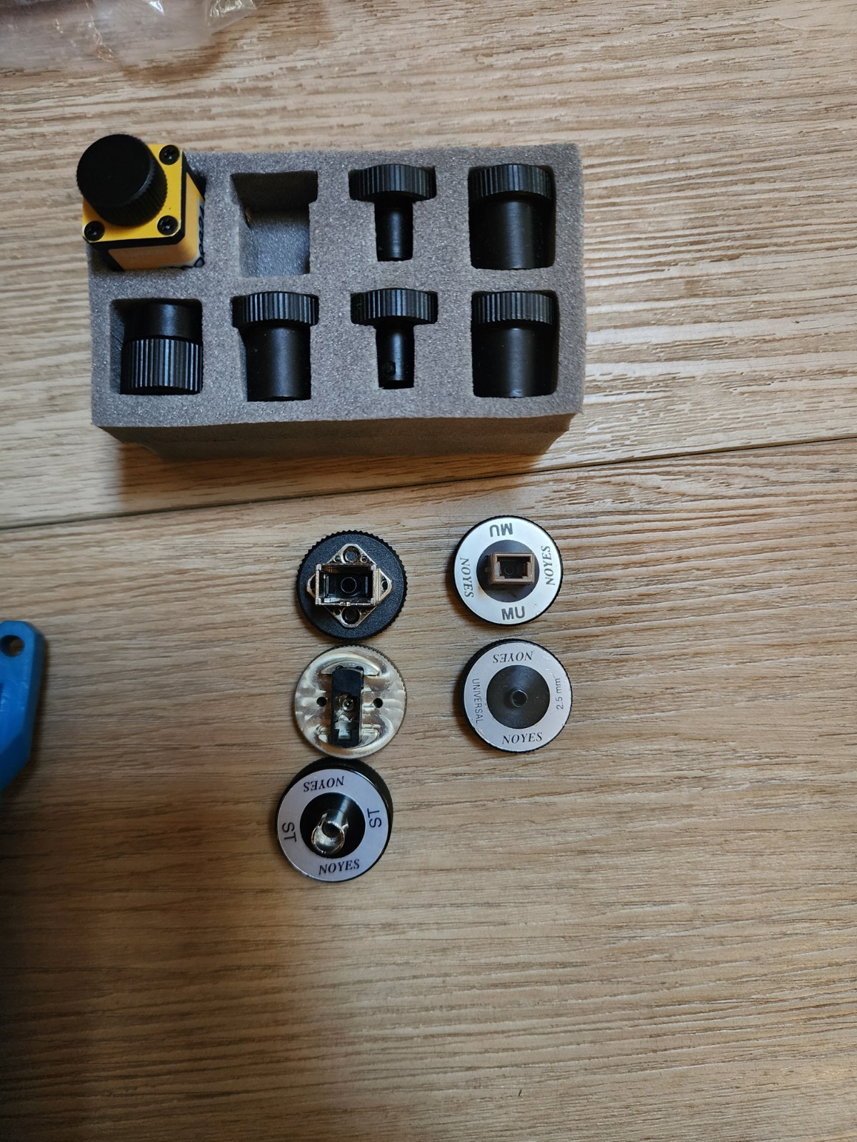 Noyes OLS2 Dual Optical Light Source and OPM4-4D Power Meter with Case