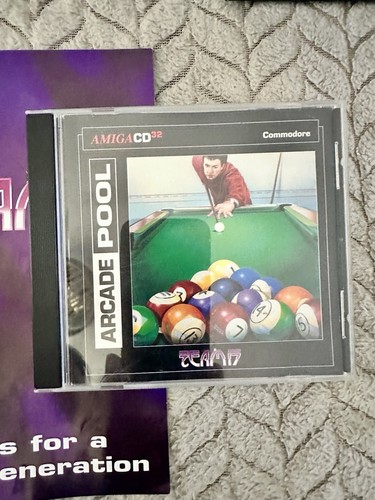 AMIGA CD32 Game - ARCADE POOL - Comes With All Papers - Hardly Used & Very RARE - Photo 5/8