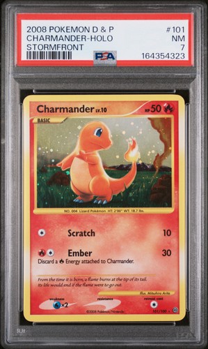 Charmander graded PSA 7 for sale on eBay