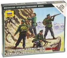 Zvezda Model – Z6154 – Figure – Infantry Alpini Allods