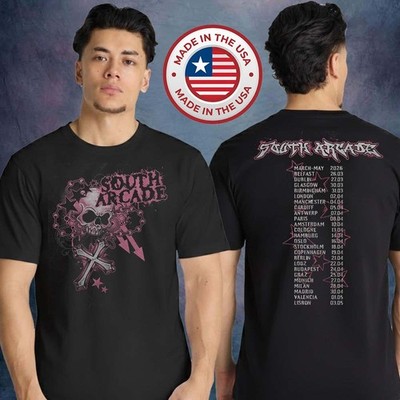 South Arcade 5SOS Europe Tour 2026 Unisex T-Shirt