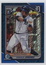 2024 Bowman Chrome Prospects Blue Shimmer Refractor /150 Enrique Jimenez 1p13