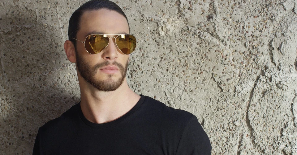 Aviator Sunglasses Silver Stainless Steel Frame Polarized 58mm Classic Men's ... - Image 2 of 4