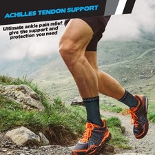 Foot Ankle Brace Socks for Sprained Ankle Com...