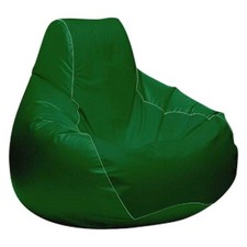 Ocean-Tamer 24" H x 33" W x 36" D Green Medium Teardrop Bean Bag Chair