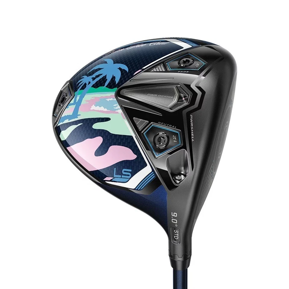 Cobra DARKSPEED LS Palm Tree Crew Driver 9.0° S-Flex HZRDUS 60 Graphite Shaft RH - Image 2 of 4