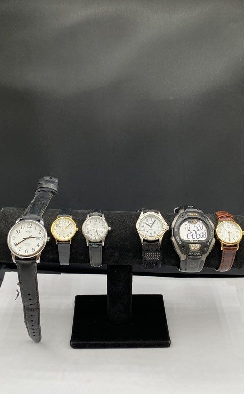 Timex Assorted Mixed Models Stainless Steel Women's Wristwatches Set of 6
