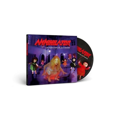 ANNIHILATOR - Criteria For A Black Widow - CD - Digipak
