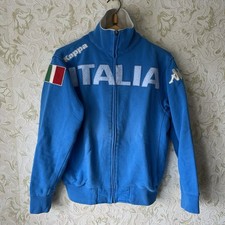 Italy Italia Kappa Football Sweatshirt Soccer...
