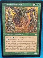 Magic the Gathering Cards - Thicket Elemental - Invasion **Near Mint**