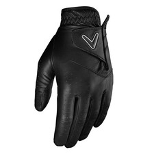 Callaway Golf Opti Color Glove Worn on Left Hand, Standard, Medium, Black