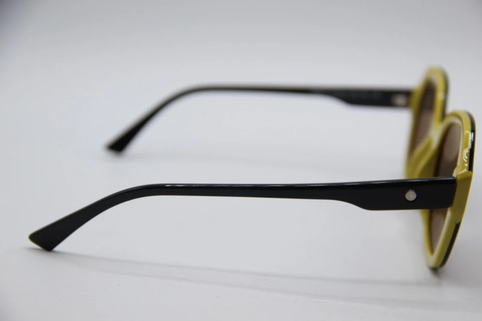 NUEVO FACE A FACE HOOLA 2 COL.1140 NEGRO AMARILLO AUTÉNTICO DISEÑADOR GAFAS DE SOL 52-20 Foto 4 de 4