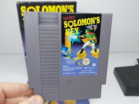 Solomon's Key Nintendo NES Mattel with Box | Fast Shipping