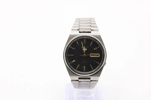 V Vintage Gents Quartz Seiko 5 Day/Date,7009-3130, Working, Keeps Time