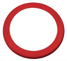 Mrs. Anderson's Baking Silicone 10 Inch Pie Crust Shield, Red