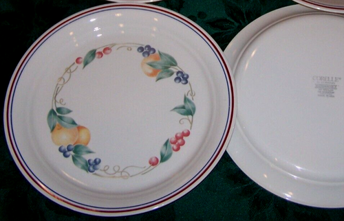 4 Extremely NICE Corelle Abundance Dinner Plates #1 - Picture 2 of 2