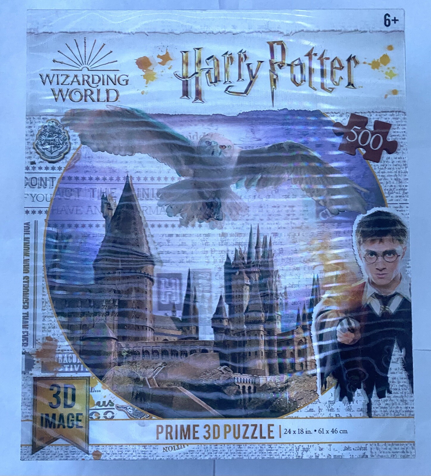 Harry Potter 3D Puzzle Hogwarts Castle Hologram 500 Pieces with Video Demo