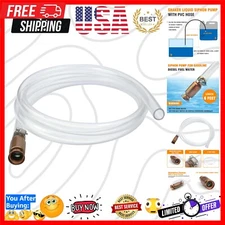 Fast-Transfer 6FT Brass Siphon Pump for Gasoline, Water & More – Durable Design