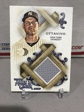 2020 Topps Allen & Ginter Adam Ottavino Game Used Jersey! Yankees Rare