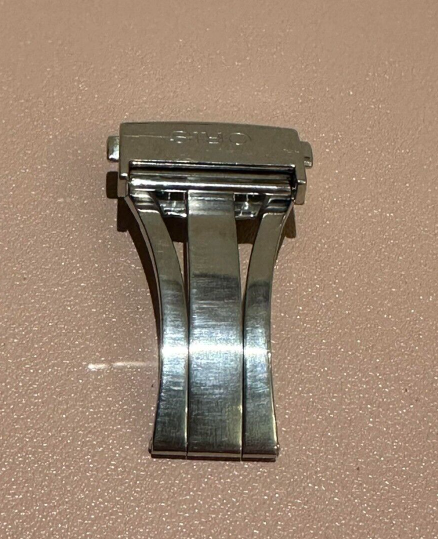 1x Genuine Oris Deployment Deployant Steel Clasp Buckle for Strap