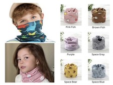 Kids Neck Warmer Windproof Winter Face Mask Scarf Cover for Boys Girls