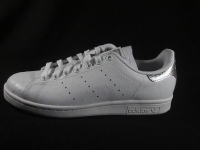 adidas stan smith metallic silver