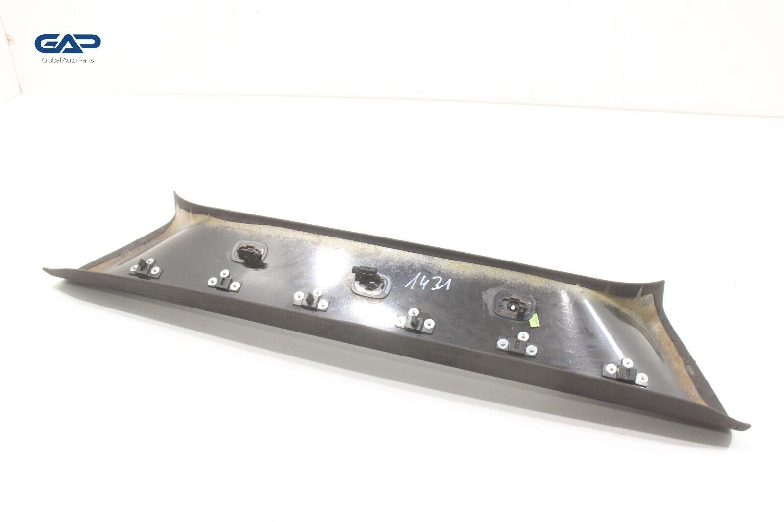 10-13 ASTON MARTIN RAPIDE ROOF REAR OVERHEAD CENTER HEADER TRIM COVER PANEL OEM
