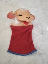 Vintage 1960 Rubber Shari Lewis Lamb Chop Hand Puppet
