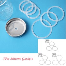 3Pcs Silicone Sealing O-Rings Gaskets Leak-Proof for Vacuum Bottle Stopper Lids