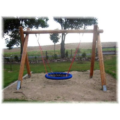 Nestschaukel Schaukelgestell Schaukelsitz Schaukel Larche Holz Komplettschaukel Ebay