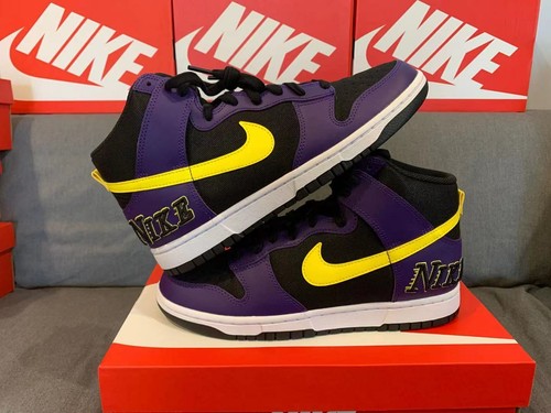 nike dunk emb lakers