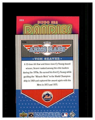 TOM SEAVER YOU PICK SEE SCANS OF EVERY CARD ALL TOM SEAVER CARDS ODD BALL METS - Bild 81 von 183