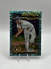Wade Miley 2024 Topps Series 2 #671 Aqua Foil /399 Milwaukee Brewers