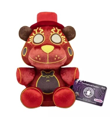 6 x Funko Plüsch Five Nights At Freddy's Orange Freddy Fazbear Neu Mit Etikett
