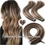 AAA+ 100% Indisches Tape In Remy Echthaar Extensions Haarverlängerung