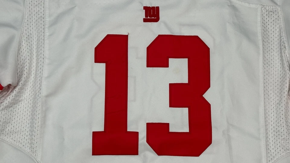 Camiseta de fútbol americano Nike Players NFL NY Giants cosida #13 Odell Beckham talla 52 Foto 3 de 4