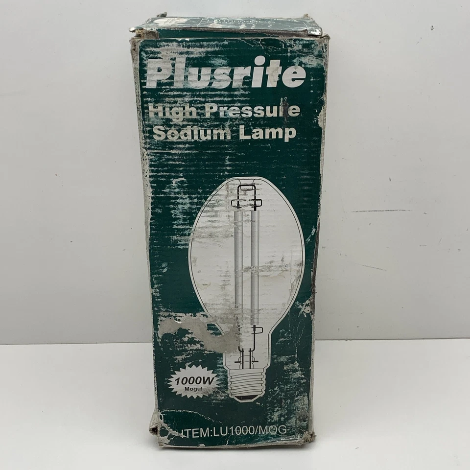 Plusrite LU1000/MOG High Pressure Sodium 1000W S52 ED37 Lamp Light Bulb (SBY) - Image 2 of 4