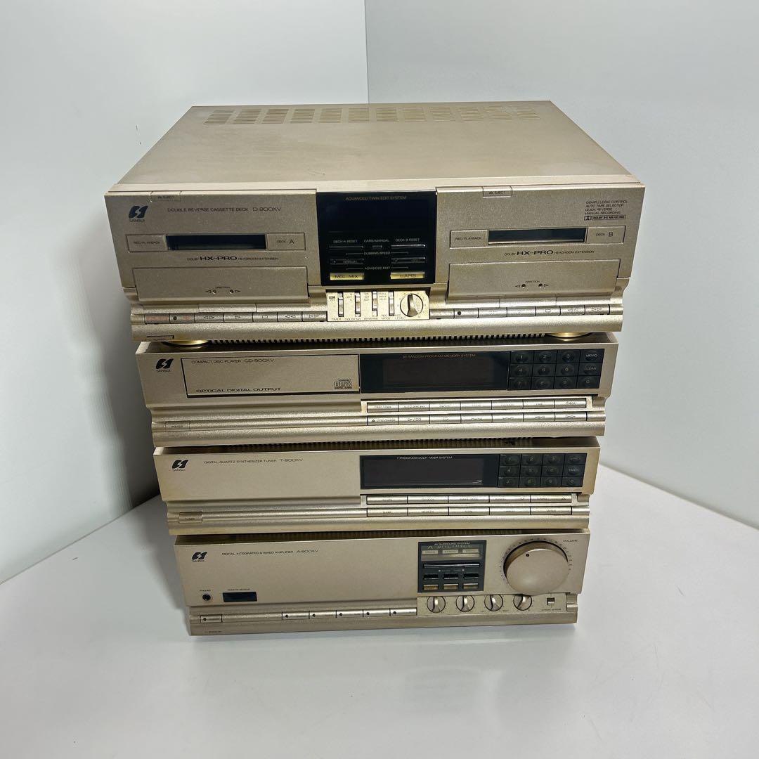 値下げSANSUI サンスイ オーディオシステム　A-900XV SANSUI T-900XV A-900XV G-900XV システムコンポ オーディオ機器